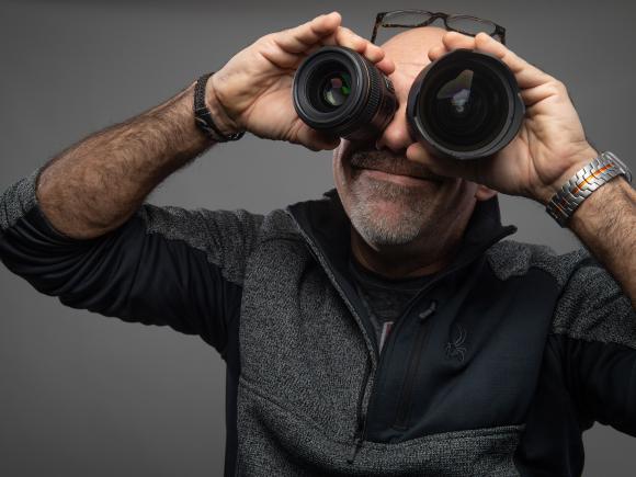 Photo of Dave Fried, Coordinator of Photography at Westfield State University