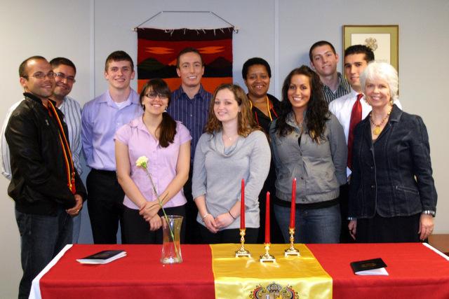 2011 Sigma Delta Pi Induction