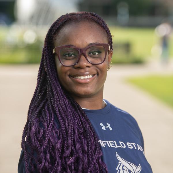 Student Tour Guide Smiling