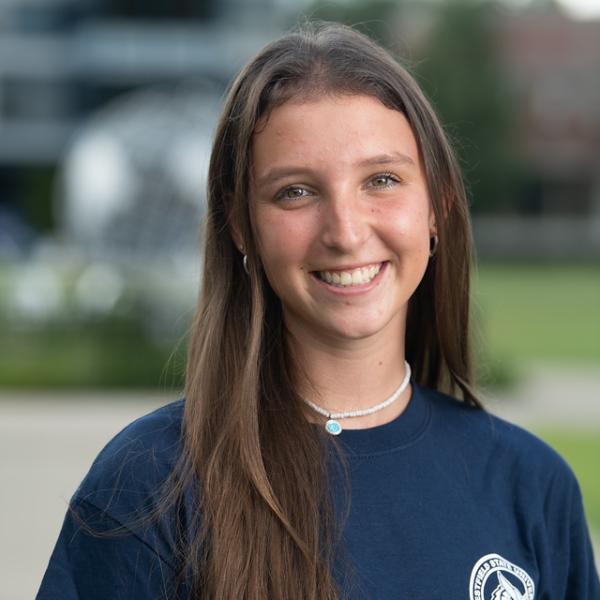 Student Tour Guide Smiling