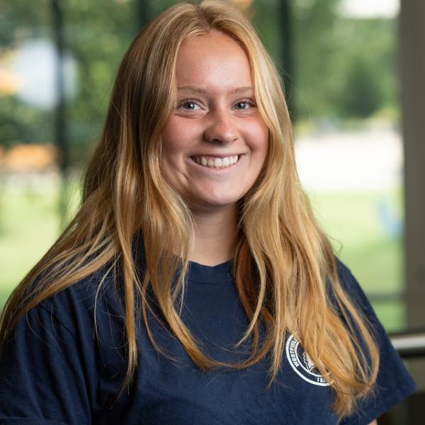 Student Tour Guide Smiling